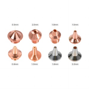 Boquillas láser de doble capa de una sola capa de alta calidad 3D M8 <span class=keywords><strong>calibre</strong></span> 0,8-4mm para cabezal láser de fibra Precitec Raytools - Product Image 5
