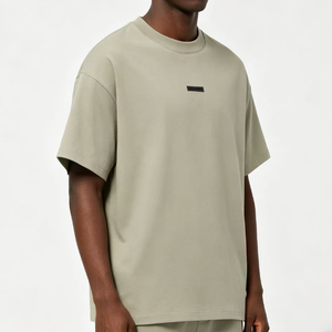 Ropa Urbana ESS Duradera, Bordada, Suave y de Lujo, 100% Algodón de Alta Calidad, para Hombre, Lisa, 300 g/m², Impresión Personalizada, Talla Grande - Product Image 1