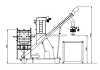 Automatisches Zement-Großladungssystem Pneumatische Förderanlage Zement-Silo-Zuführung Betonmischanlage Pulvertransfer