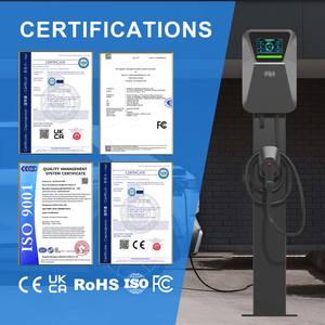 Promotion : Station <span class=keywords><strong>de</strong></span> <span class=keywords><strong>recharge</strong></span> mobile sur pied <span class=keywords><strong>de</strong></span> haute qualité, 48 A, 22 kW, niveau 2, pour véhicules électriques, usage commercial et domestique - Product Image 6