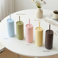 Vaso Térmico Portátil de Acero Inoxidable 304 con Doble Aislamiento al Vacío, para Café, para Uso en Exteriores y Oficina, con Pajita y Tapa