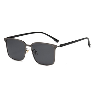 <span class=keywords><strong>Antaeus</strong></span> Gafas de Sol para hombres Mujeres Oro Blanco Rojo Lente fotocromática Bleu de para Polaroid Marco de metal de moda UV400 Lente óptica - Product Image 3