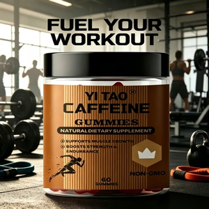 Gomitas de Cafeína OEM, Suplemento Energético Pre-Entrenamiento, Aumenta la Fuerza y la Resistencia, Favorece el Crecimiento Muscular, Sin GMO, 60 Gomitas - Product Image 3