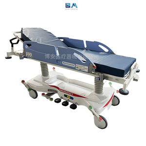 Carro de Transporte Médico Boan, Cama Hidráulica con Elevación ABS, Carrito de Examen de Emergencia, Carro Multifuncional para Hospital - Product Image 2