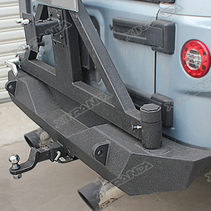 Accesorios Todoterreno con Luz LED, Parachoques Trasero Paramount para <span class=keywords><strong>Jeep</strong></span> <span class=keywords><strong>Wrangler</strong></span> 07-18 JK JL2018 2019 2020 2021 <span class=keywords><strong>2022</strong></span> - Product Image 1