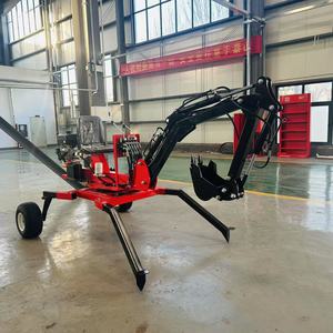 Nhà máy cung cấp máy đào bánh lốp hiệu suất cao kéo sau xe kéo - Product Image 4