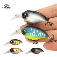 Leurre de pêche artificiel Cheery 42mm/6g en ABS, type crankbait, pour brochet et perche en rivières d'eau douce