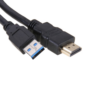 Cáp Cái Usb 3.0 Hdmi Gắn Bảng Điều Khiển Kép Chống Nước IP67 Chiều Dài 1M 3ft - Product Image 2