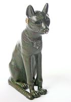 Statue de chat égyptien en polystone, Statue de chat en bronze personnalisé, Statue de Gayer Anderson, souvenirs de Parastone