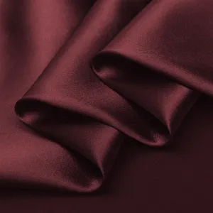 16MM tessuto Charmeuse di seta larghezza 45 "No.67 colore vera seta tessuto satinato per la seta