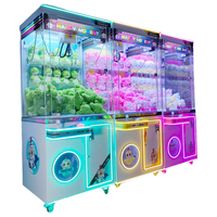 Grue jaune Arcade grande griffe pince prix vente jouet cadeau Console de jeu pour Game Center