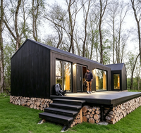 Cabane forestière modulaire durable de style nordique - Maison moderne d'extérieur - Commerce professionnel de Hainan avec service sur mesure