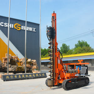 Changsheng Photovoltaic Spiral Pile Driver Mountain Expressway <b>Drilling</b> Machine Stake <b>Drilling</b> <b>Small</b> 6500kg Swing Speed 180 - Product Image 4