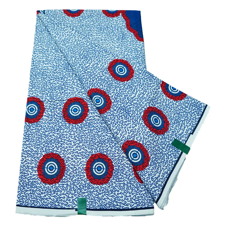 Target placca-placca Nsu Bura Design 100% cotone africano stampe in cera tessuto tessuto di cotone