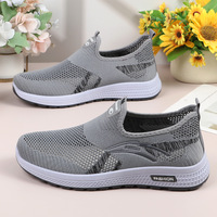 Chaussures d'été respirantes en maille, légères et à semelle souple, antidérapantes, pour la marche décontractée, idéales pour les personnes d'âge moyen et les seniors – Nouveauté et best-seller