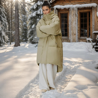 Offre Spéciale Nouveau Design Vente en Gros Manteau D'hiver pour Femmes Épaissie Doudoune Écologique Plus La Taille De Luxe Dame Long Manteau Chaud