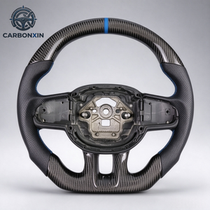 Maßgefertigtes Geschmiedetes Leder-Karbon-Sportlenkrad mit LED für C40 XC40 Polestar 2 Recharge V60 C30 S40 Xc60 S60r S60 Xc90 - Product Image 1