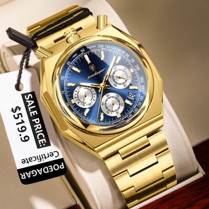 Top Luxury Man Wristwatch Fashion Luminous Date Stainless Steel Men <b>Watch</b> Chronograph High Quality Men's Quartz <b>Watches</b> - Product Image 2