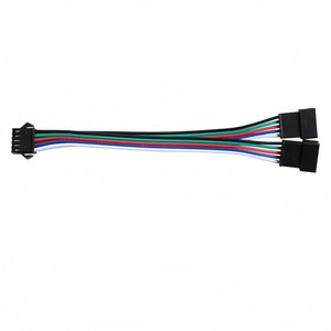 Splitter Terminal M2.54 1-ke-2, Kabel Konektor 2P-6P Dual Crimp 1 Masuk 2 Keluar - Product Image 2