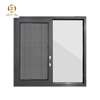Producto Verificado: Ventanas de Aleación de Aluminio NFRC AS2047 	 Ventanas para el Hogar en Mansiones Modernas, Ventana Corredera de Aluminio Insonorizada