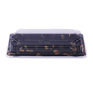 Boîtes à <span class=keywords><strong>sushi</strong></span> en papier avec fenêtre transparente, emballage alimentaire Weihao, boîte cadeau de luxe pour <span class=keywords><strong>sushi</strong></span>, plats à emporter, Foot Source - Product Image 1