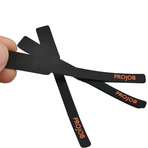 سعر المصنع صديقة للبيئة الأسود شعار مخصص المطبوعة للماء عالية الجودة سستة ساحبة - Product Image 1