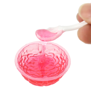 Bonbons liquides en gelée cérébrale de monstre, jouet tête de diable d'Halloween - Product Image 5