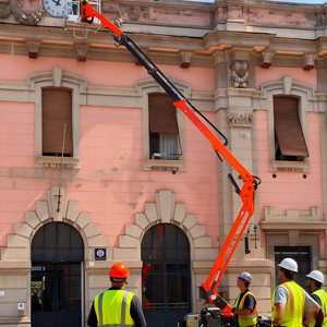 Nhà Máy Giá <span class=keywords><strong>18M</strong></span> 200kg trên không Cherry picker Spider Boom Lift Telescopic khớp nối towable Boom Spider Lift - Product Image 1