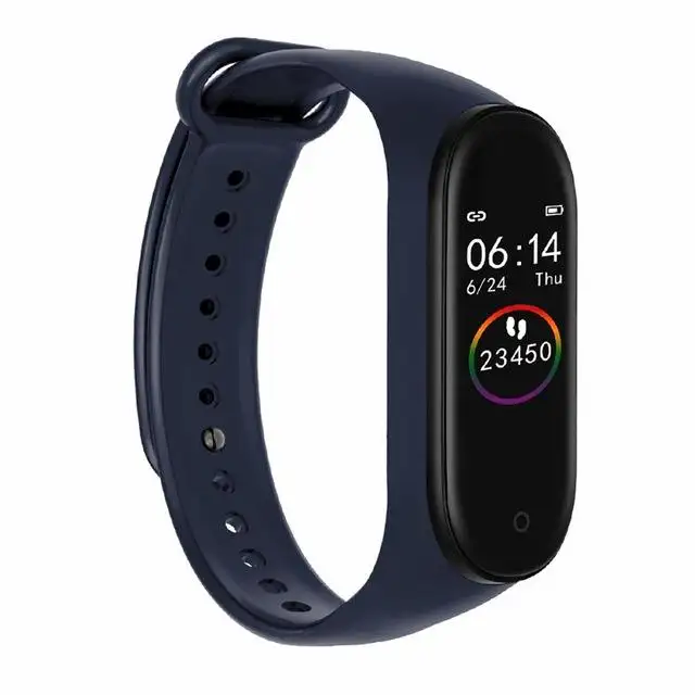 M4 mi led sports watch smart band 4 - black color smart bracelet Sports Mobile Phone Waterproof M4 Smart Watch