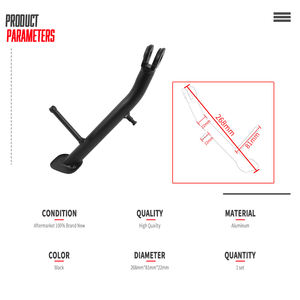 Soporte lateral de pata de cabra para motocicleta XXUN para Honda 750 XADV750 2017 2018 2019 2020 2021 <span class=keywords><strong>2022</strong></span> 2023 2024 - Product Image 5