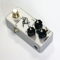Pédale d'effet Overdrive pour guitare, boîtier entièrement métallique, True Bypass, Silver Horse basé sur la conception KLON CENTAUR