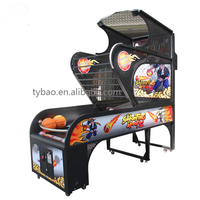 Machine de jeu de basket-ball d'arcade d'intérieur en gros d'usine machine de jeu de tir de basket-ball mobile à pièces