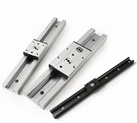 Guides linéaires de précision PYG de haute qualité SGB10 SGB15 28mm en alliage d'aluminium A6063 CNC, guide double axe interne et externe