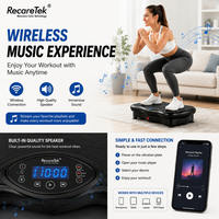 Plataforma Vibratoria para Ejercicios de Recuperación, Equipo de Fitness para Todo el Cuerpo, Plataforma Vibratoria para Pérdida de Peso, Adelgazamiento y Fisioterapia