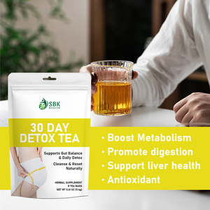 Manufacturer Factory Advanced Slim Fast 30 Day Detox Tea Beauty Drink Enhance Antioxidant Support Liver Health Herbal Tea Bags - Product Image 4