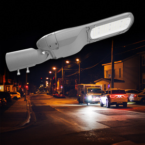 ไฟถนน LED กลางแจ้ง IP65 สำหรับขายส่ง 50W 100W 150W โครงอะลูมิเนียมหล่อขึ้นรูป โปรเจคเตอร์ SMD5050 พร้อมไดรเวอร์สำหรับถนน ใช้ไฟ AC - Product Image 2