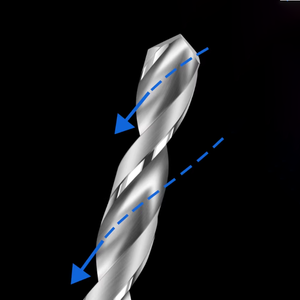Foret en carbure monobloc haute efficacité à queue fixe D4, micro-forets hélicoïdaux de petit diamètre pour le perçage du cuivre et des alliages d'aluminium - Product Image 4