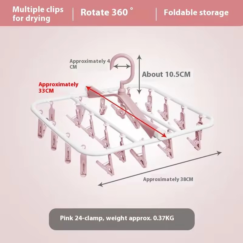 24 clip Pink