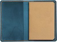 Couverture de carnet en cuir de marque, porte-cahier sur mesure, agenda de poche, carnet rechargeable en gros pour cadeau