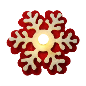 Luces Decorativas Navideñas con Forma de Copo de Nieve, Santa Claus y Muñeco de Nieve, Cadena de Luces LED, Funciona con Pilas, Clasificación IP20, para Hogar, Hotel, Bodas y Fiestas - Product Image 1