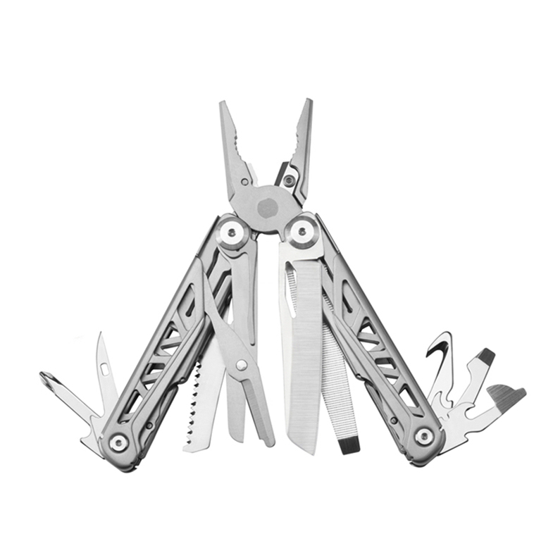 Camping Accessories Survival Gear And Equipment 14 In 1 Saw Screwdrivers Pliers Bottle Opener Gifts For Men Women Multitool