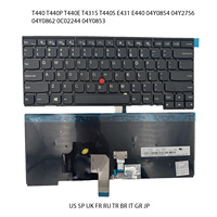 Clavier de Remplacement d'Ordinateur Portable Vente en Gros Usine pour MSI Lenovo Toshiba FUJITSU DELL Acer Asus HP IBM LG