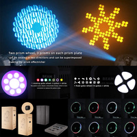 Lyre de scène LED 450W à faisceau mobile pour DJ et discothèque, type Sharpy