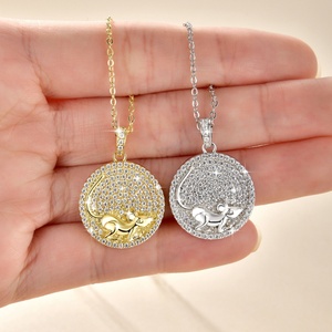 สร้อยคอรูปหนูประดับเพชรซิร์คอนจิ๋ว ลายจักรราศี ทอง 14k ชุบทองแดงแท้ สำหรับทุกเพศ ขายส่งจากโรงงาน - Product Image 6