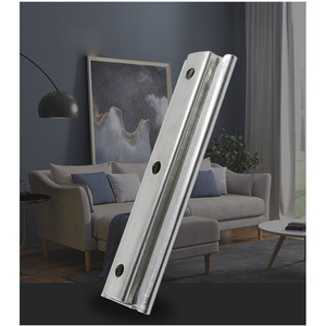 Connecteur de meubles en fer Shengdu Hardware à 13 points, droit et long, épaisseur 1,5 mm, couleur zinc blanc, durable pour dossier de canapé - Product Image 3
