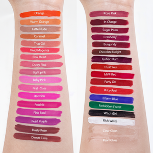 ลิปกลอสแบบไม่ติดแก้ว สำหรับการค้าต่างประเทศ ไม่มีโลโก้ หลอดเนื้อเงา กันน้ำ ติดทนนาน สีไม่ซีดจาง ไม่หลุดลอก ไม่เป็นแมตต์ 34 - Product Image 2