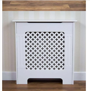 Cubierta calefactora de madera para casa, moderna, para compras en línea, pintada y sin pintar