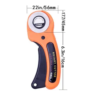 RTS 45mm Rotary Cutter Fabric Circular Quilting Patchwork Leathercraft Cutting Tool Rotary Cutter