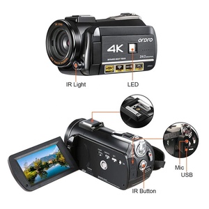 Caméra numérique 4K UHD IR Vision de nuit avec logo personnalisé Caméscope professionnel Wifi AC3 - Product Image 6