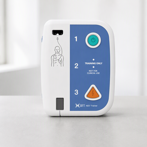 Defibrillatore da addestramento XFT 120C+ AED con telecomando, lingua personalizzabile, 8-10 scenari, forniture per <span class=keywords><strong>l</strong></span>'insegnante - Product Image 1